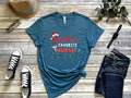 Santa's Favorite Nurse - Adult & Kids T-Shirts, Sweatshirts & Hoodies apparel design preview 1