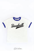 Baseball Toddler Unisex Ringer Top - Adult & Kids T-Shirts, Sweatshirts & Hoodies apparel design preview 1