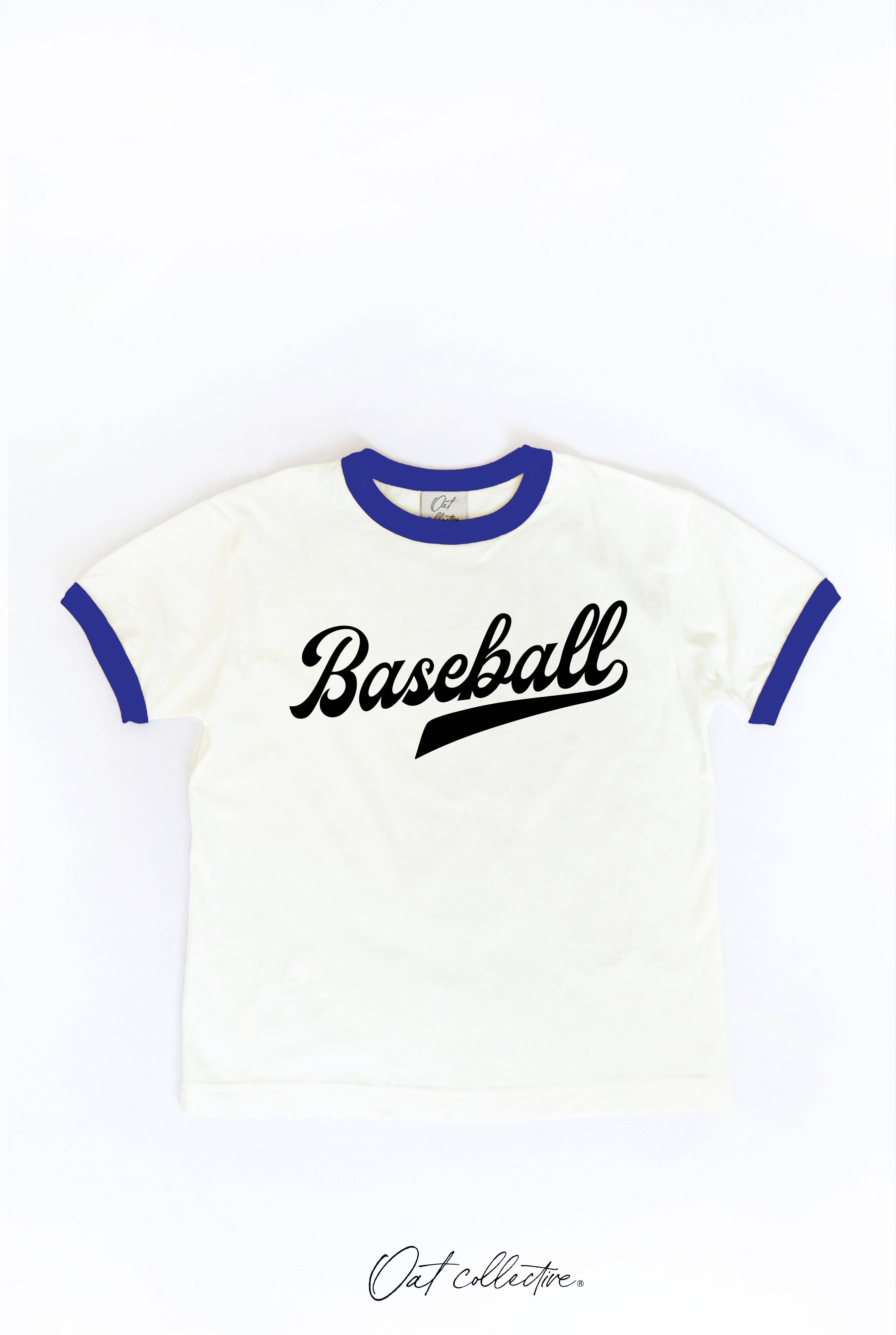 Baseball Toddler Unisex Ringer Top - Adult & Kids T-Shirts, Sweatshirts & Hoodies apparel design preview 1