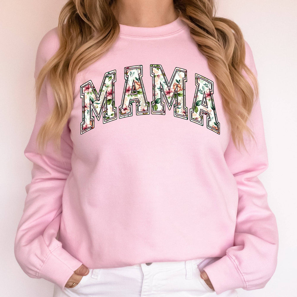Mama, Floral, Chinoiserie, Coquette Mother's Day - Adult & Kids T-Shirts, Sweatshirts & Hoodies apparel design preview 1