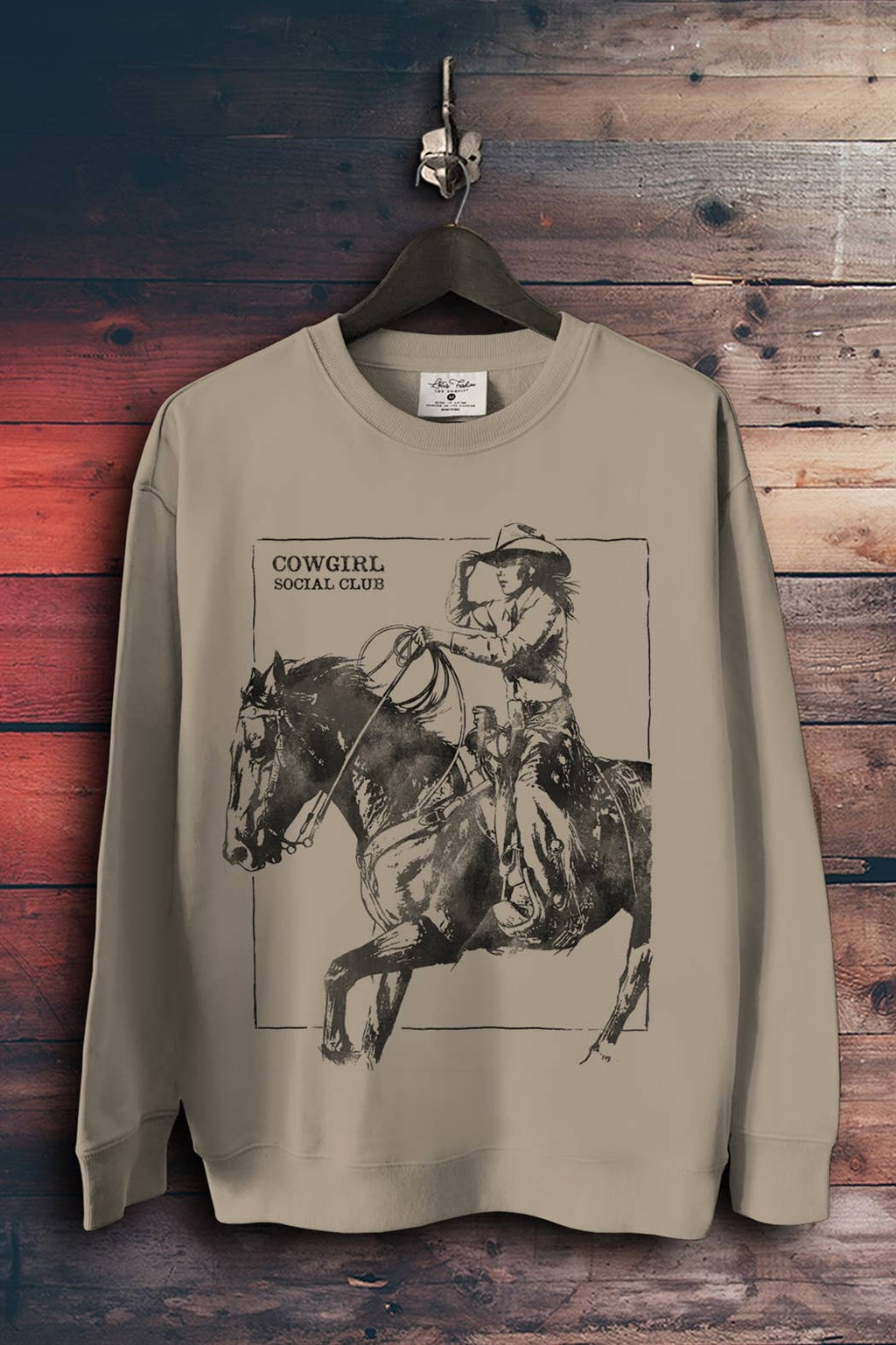 Cowgirl Social Club - Adult & Kids T-Shirts, Sweatshirts & Hoodies apparel design preview 1