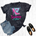 Retro Sparkle and Glam Mineral Wash Graphic - Adult & Kids T-Shirts, Sweatshirts & Hoodies apparel design preview 1
