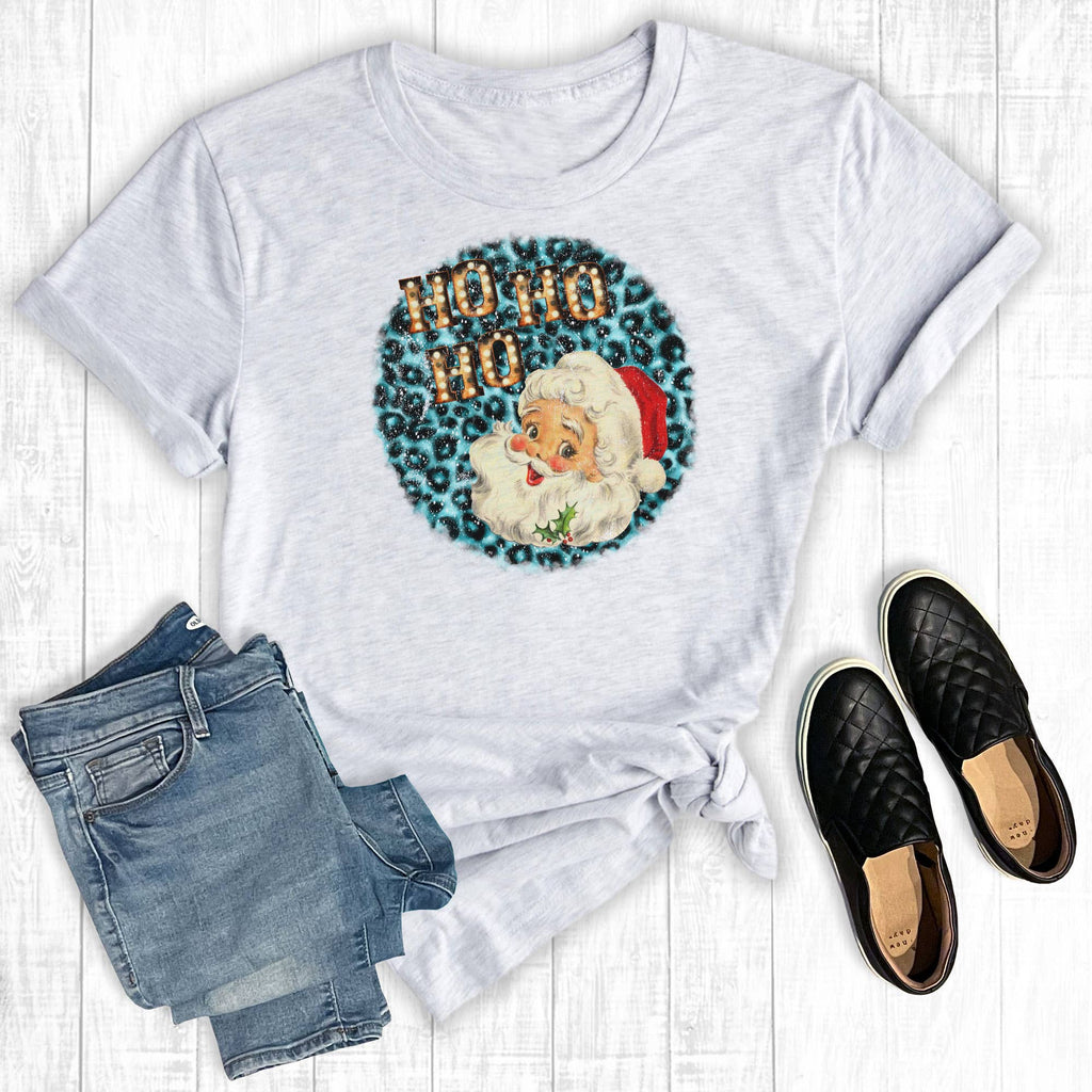 Marquee Lights Ho Santa - Adult & Kids T-Shirts, Sweatshirts & Hoodies apparel design preview 1