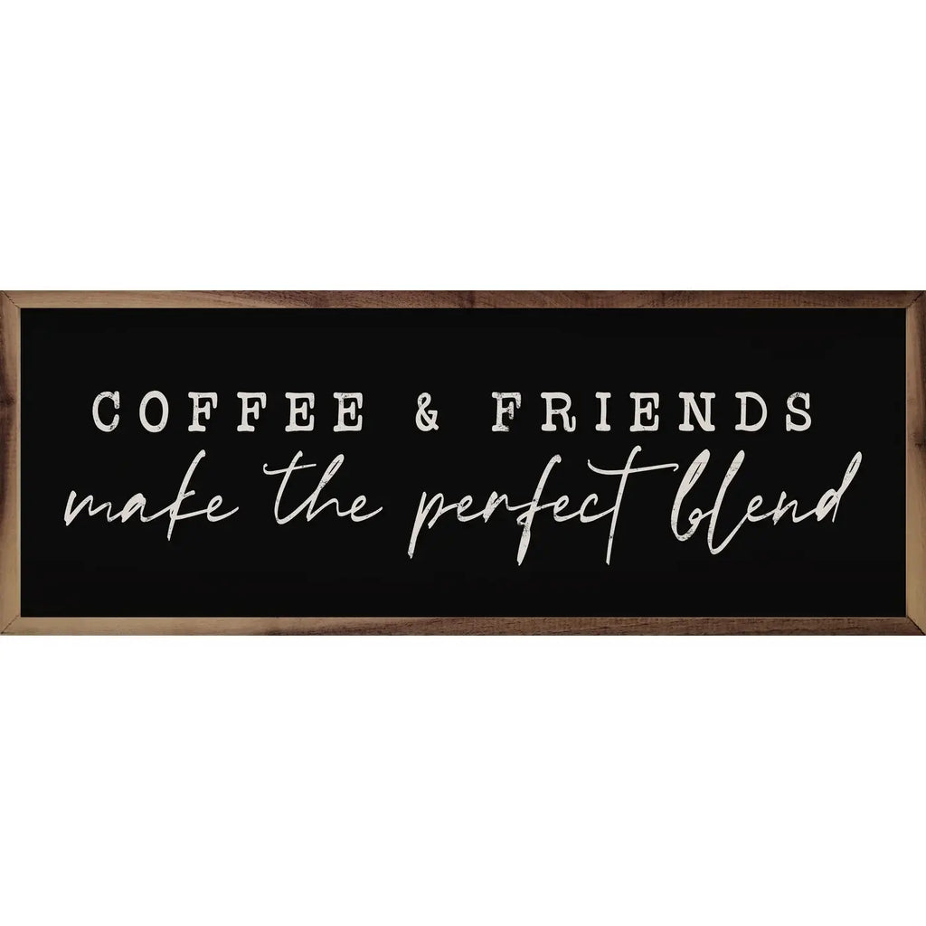 Coffee and Friends Black - Adult & Kids T-Shirts, Sweatshirts & Hoodies apparel design preview 1