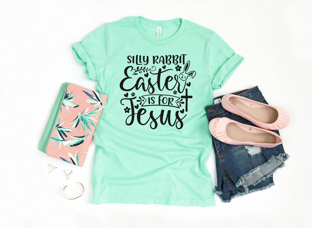 Silly Rabbit Easter If For Jesus - Adult & Kids T-Shirts, Sweatshirts & Hoodies apparel design preview 1