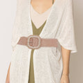 Raffia Braided Elastic Stretchable Belt - Adult & Kids T-Shirts, Sweatshirts & Hoodies apparel design preview 1