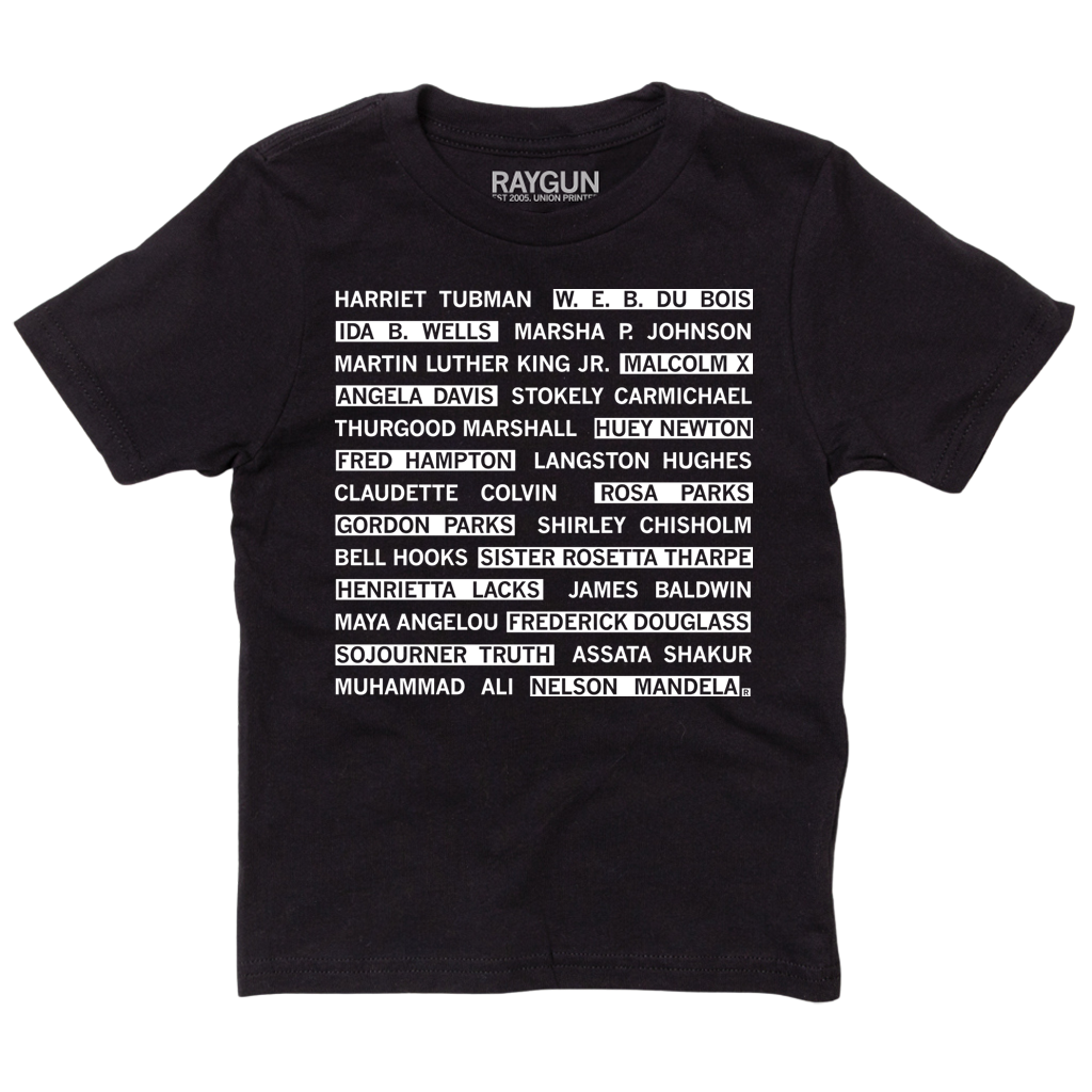 Black History Heroes Kids - Adult & Kids T-Shirts, Sweatshirts & Hoodies apparel design preview 1
