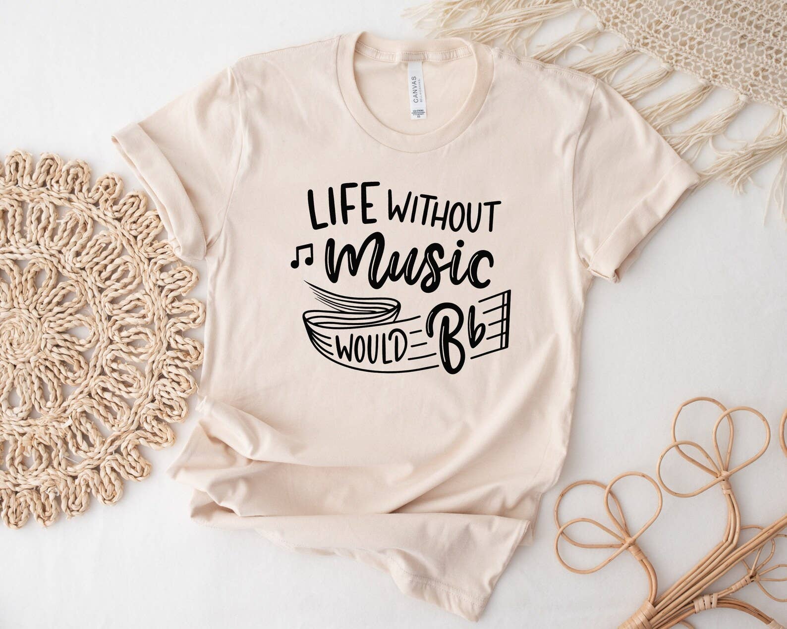 Life Without Music Would Be - Adult & Kids T-Shirts, Sweatshirts & Hoodies apparel design preview 1
