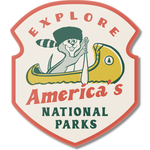 Paddle the Parks Magnet - Adult & Kids T-Shirts, Sweatshirts & Hoodies apparel design preview 1