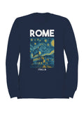 Rome Starry Night Colosseum Art Men's - Adult & Kids T-Shirts, Sweatshirts & Hoodies apparel design preview 1