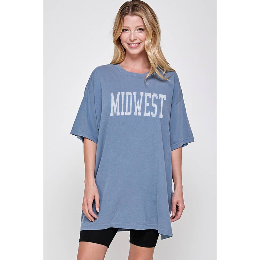 Midwest Vintage Graphic Oversized - Adult & Kids T-Shirts, Sweatshirts & Hoodies apparel design preview 1