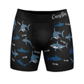Sharks Da Dum Boxer Briefs - Adult & Kids T-Shirts, Sweatshirts & Hoodies apparel design preview 1