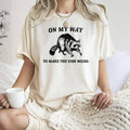 Weird Vibes, Raccoon, Meme, Aesthetic, Funny, Comfort - Adult & Kids T-Shirts, Sweatshirts & Hoodies apparel design preview 1