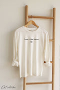 Love Like Jesus Mineral Washed Graphic - Adult & Kids T-Shirts, Sweatshirts & Hoodies apparel design preview 1