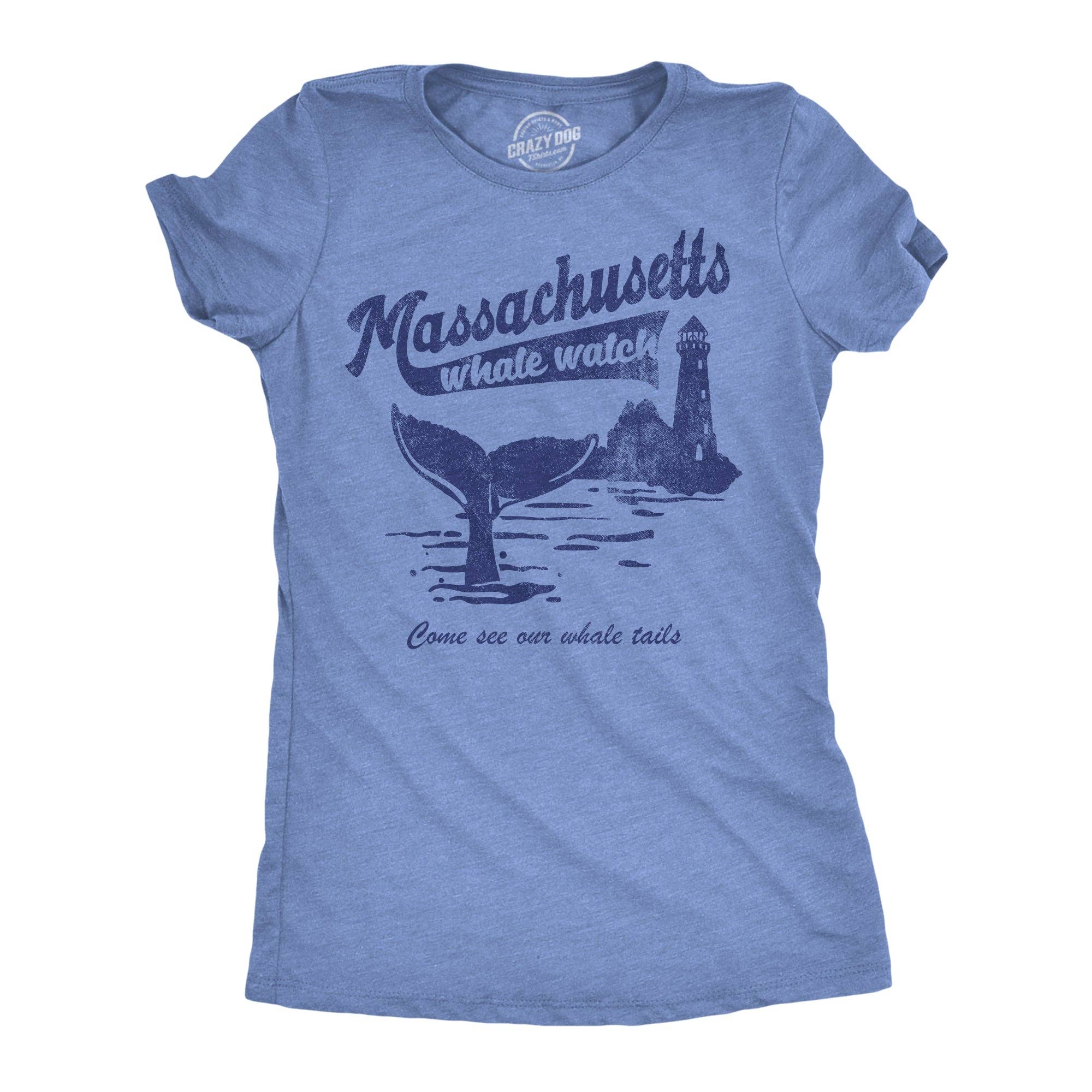 Massachusetts Whale Watch Women's - Adult & Kids T-Shirts, Sweatshirts & Hoodies apparel design preview 1