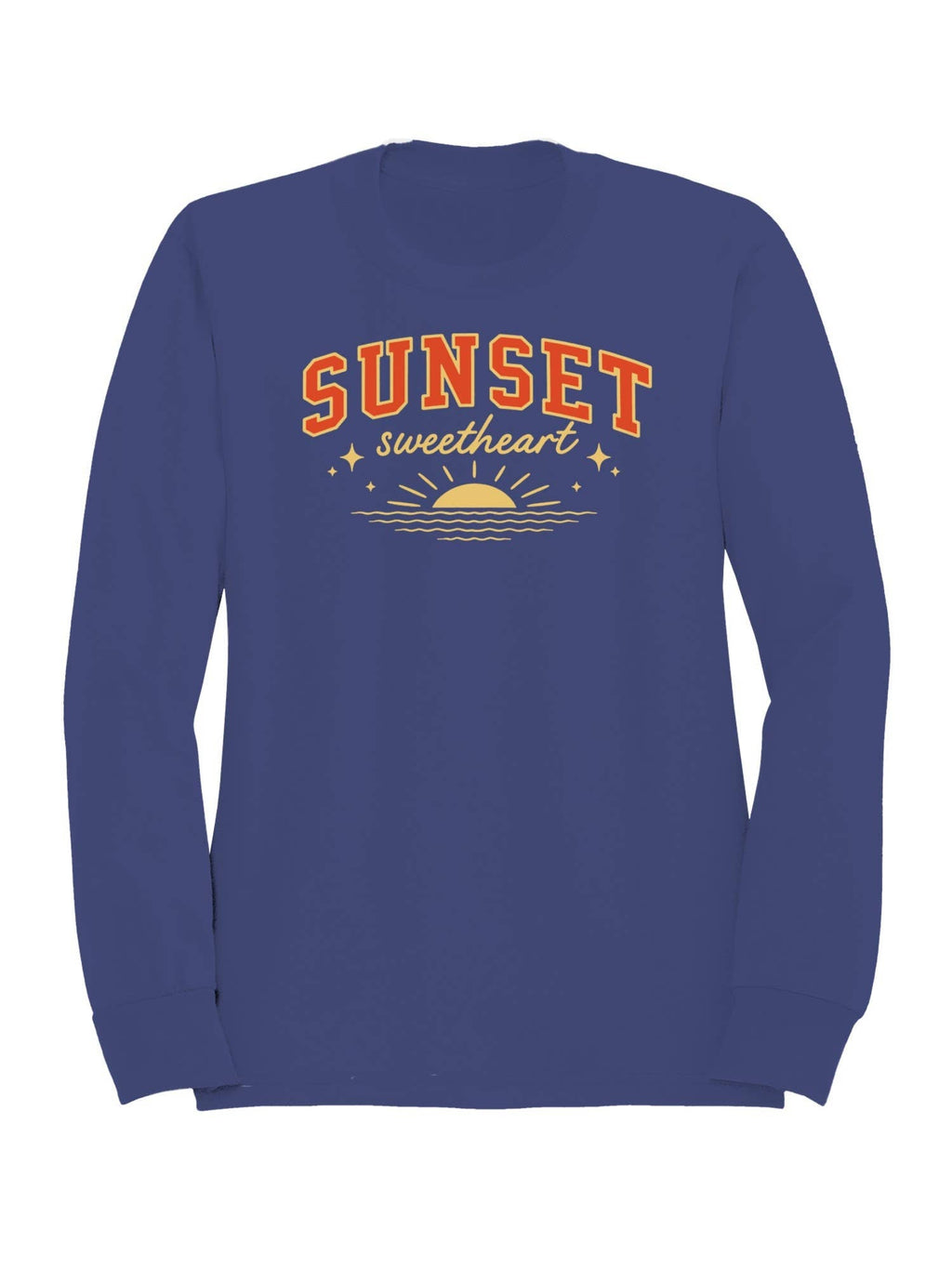Roadtrip USA Sunset Sweetheart Vintage Women's - Adult & Kids T-Shirts, Sweatshirts & Hoodies apparel design preview 1
