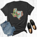 Cactus Leopard Floral Texas - Adult & Kids T-Shirts, Sweatshirts & Hoodies apparel design preview 1