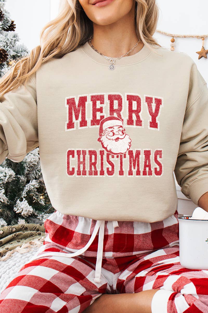 Merry Christmas Vintage Graphic - Adult & Kids T-Shirts, Sweatshirts & Hoodies apparel design preview 1