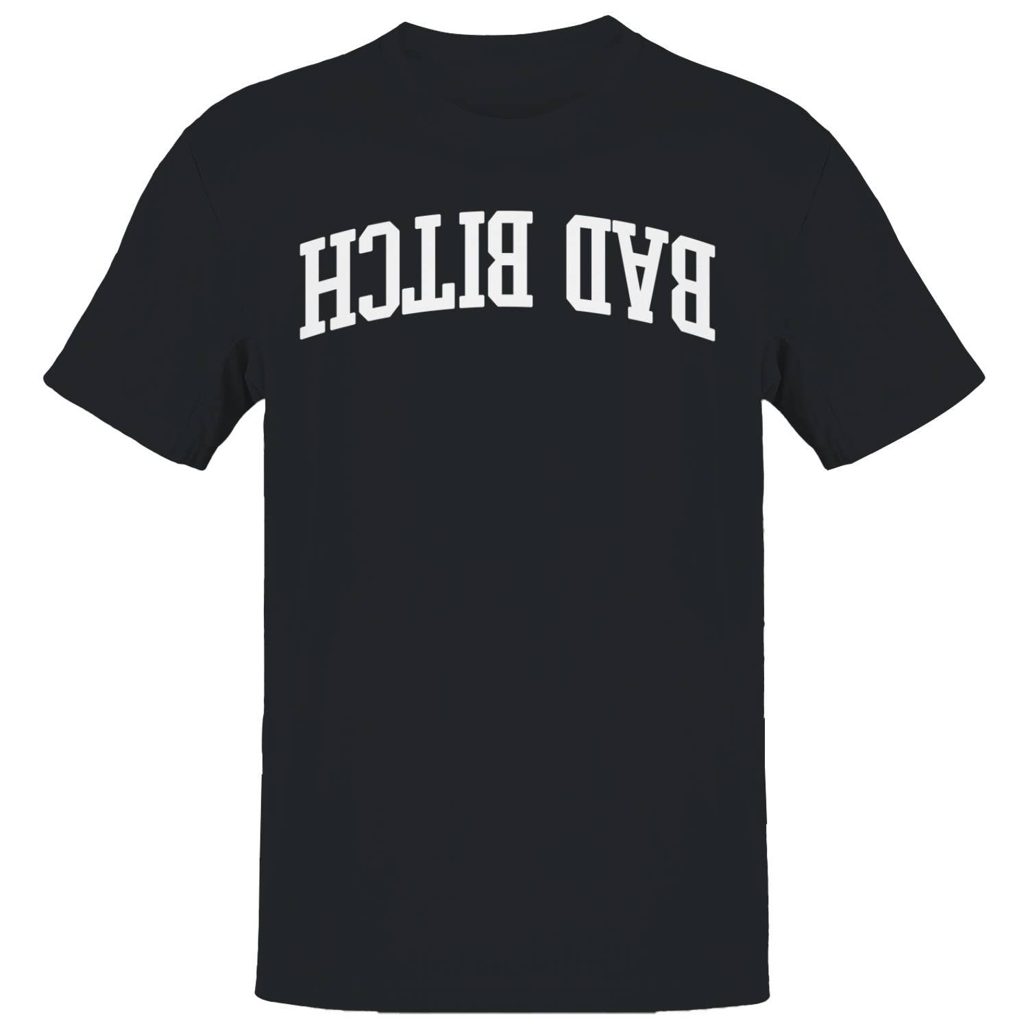 Bad Bitch Bold Arched Statement Men's - Adult & Kids T-Shirts, Sweatshirts & Hoodies apparel design preview 1