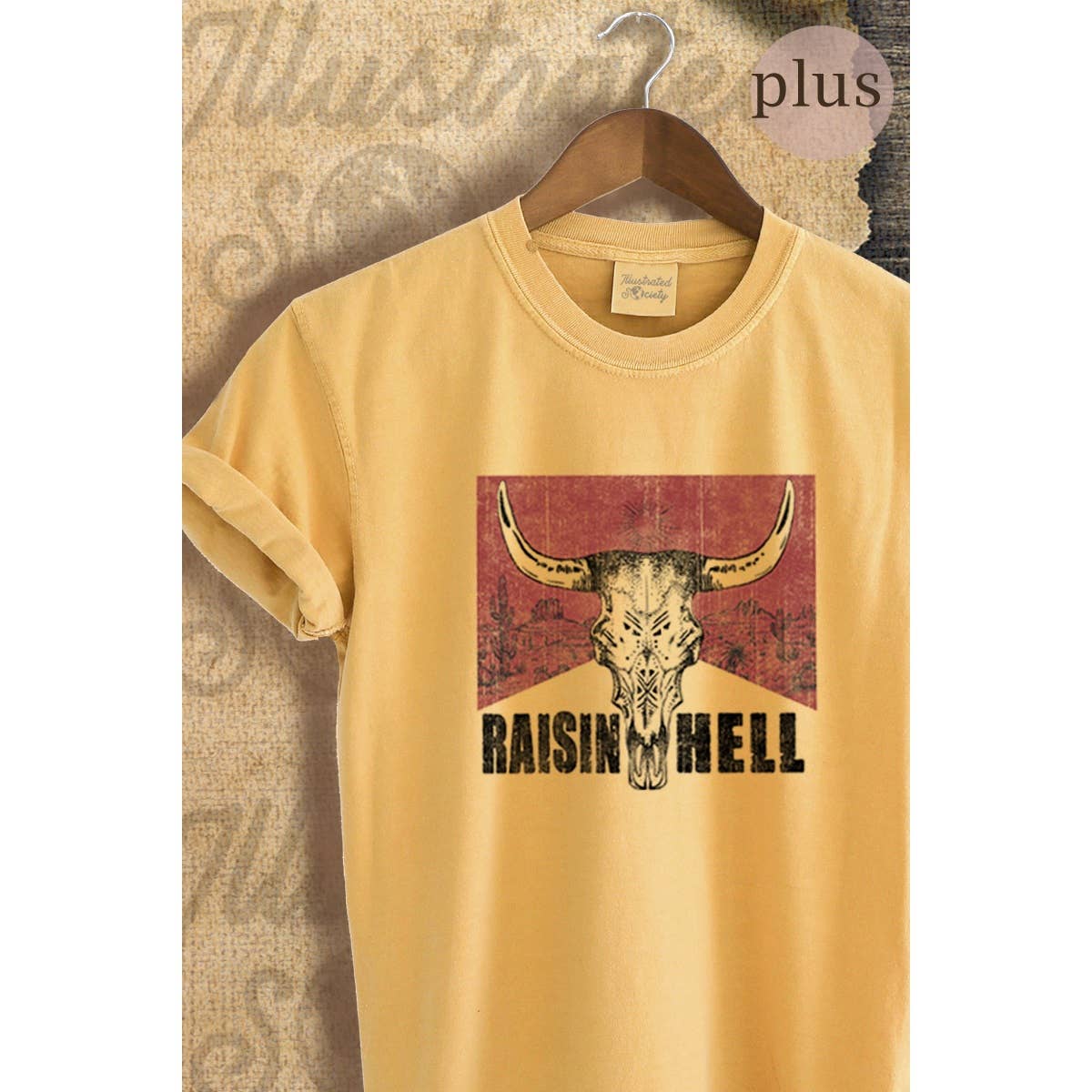 Raisin Hell Vintage Graphic Plus - Adult & Kids T-Shirts, Sweatshirts & Hoodies apparel design preview 1