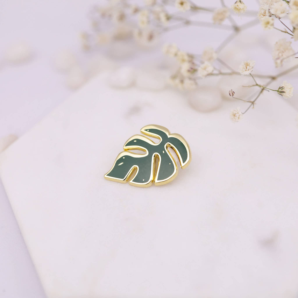 Rhaphidophora Tetrasperma Plant Enamel Pin - Adult & Kids T-Shirts, Sweatshirts & Hoodies apparel design preview 1