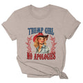 Trump Girl No Apologies 2069 - Adult & Kids T-Shirts, Sweatshirts & Hoodies apparel design preview 1