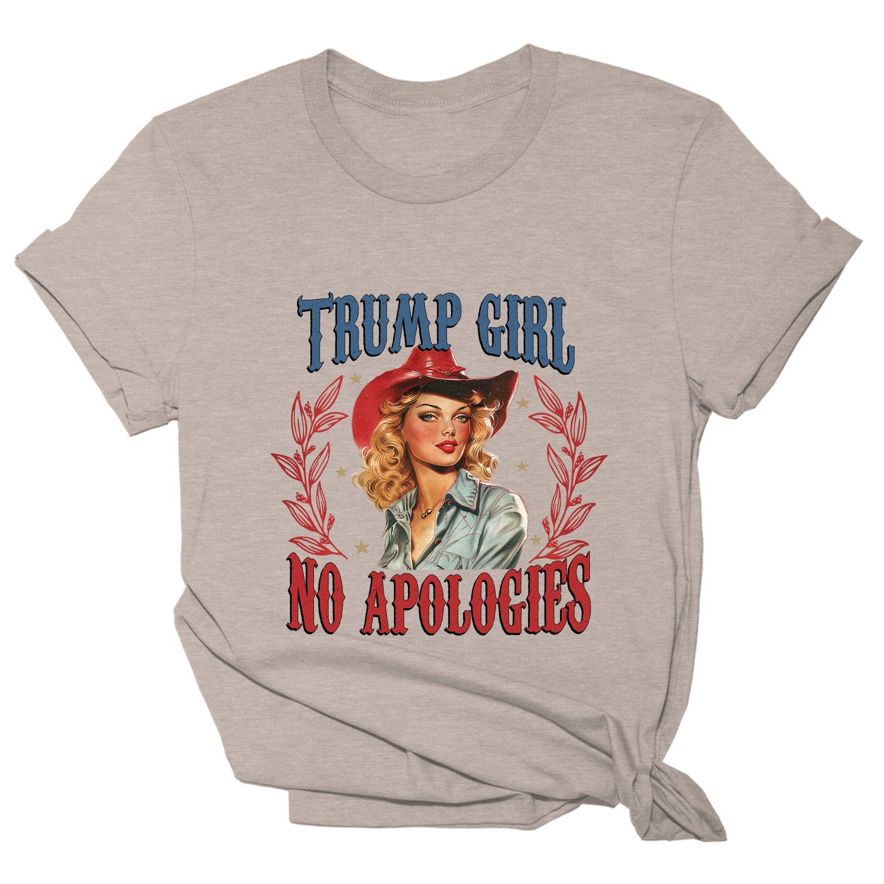 Trump Girl No Apologies 2069 - Adult & Kids T-Shirts, Sweatshirts & Hoodies apparel design preview 1