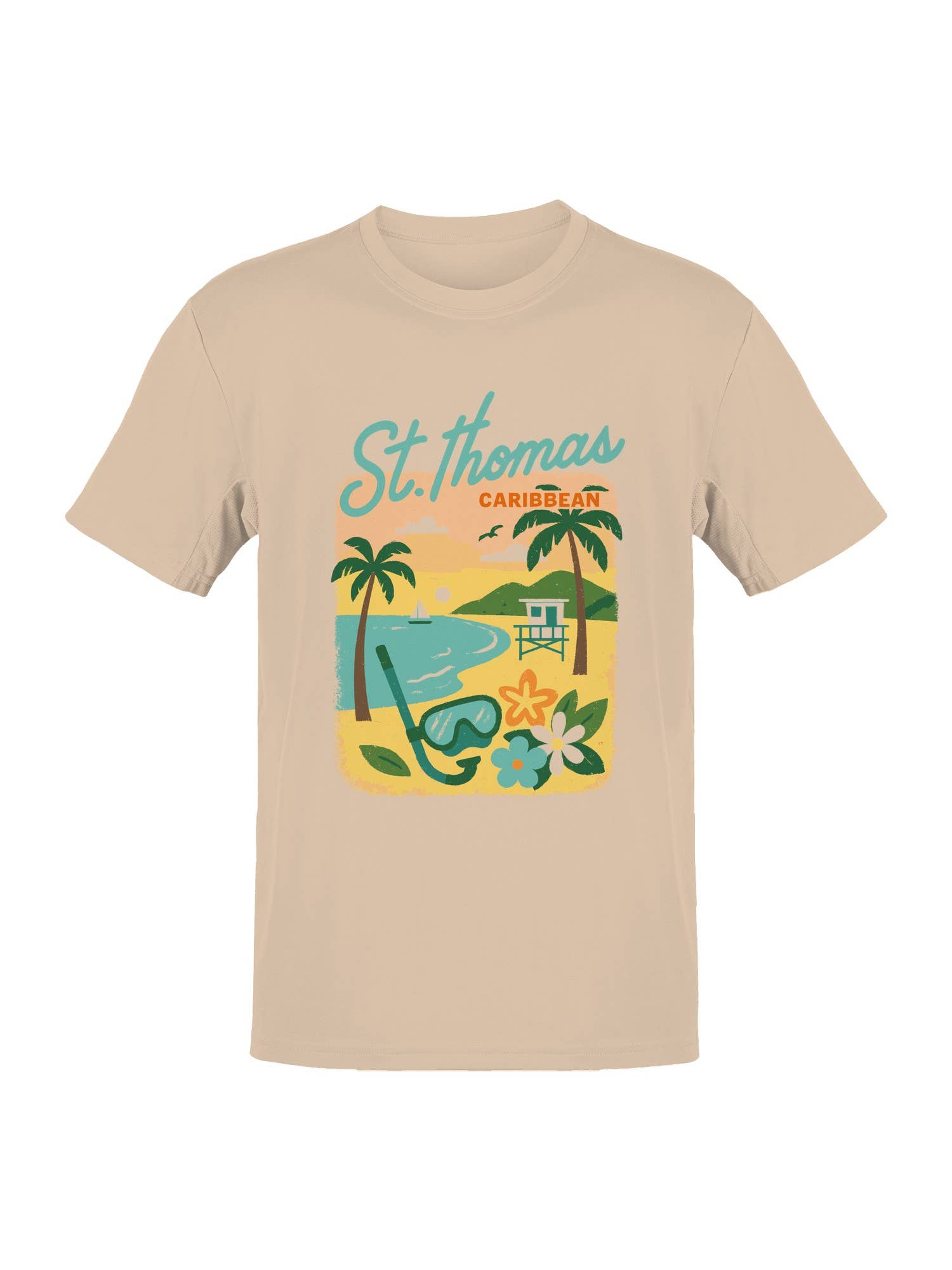 St. Thomas Caribbean Vibes Men's - Adult & Kids T-Shirts, Sweatshirts & Hoodies apparel design preview 1