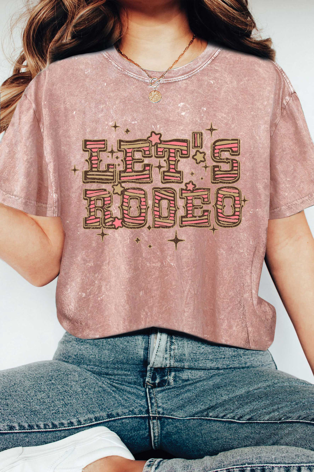 Let's Rodeo Graphic - Adult & Kids T-Shirts, Sweatshirts & Hoodies apparel design preview 1