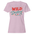 Wild Darling Retro Women's Light Pink - Adult & Kids T-Shirts, Sweatshirts & Hoodies apparel design preview 1