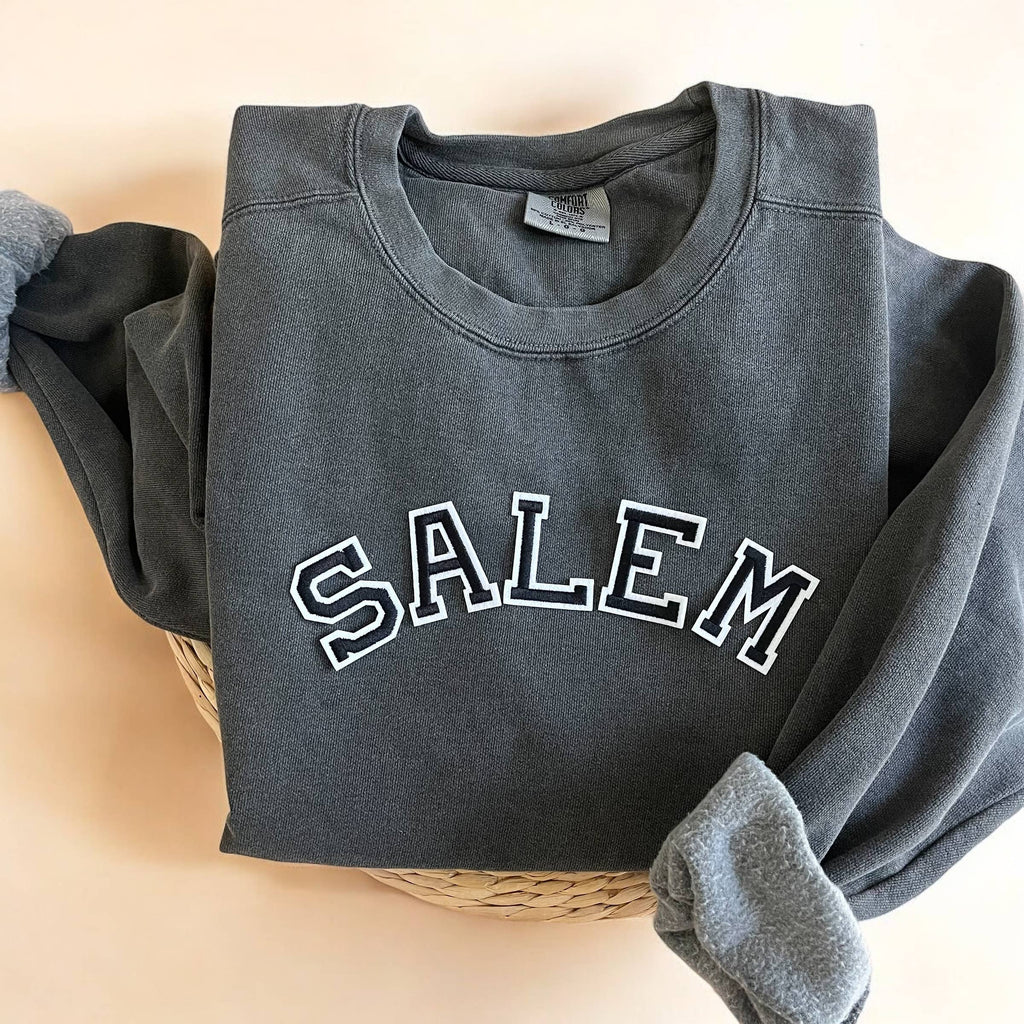Comfort Colors® Salem Massachusetts - Adult & Kids T-Shirts, Sweatshirts & Hoodies apparel design preview 1