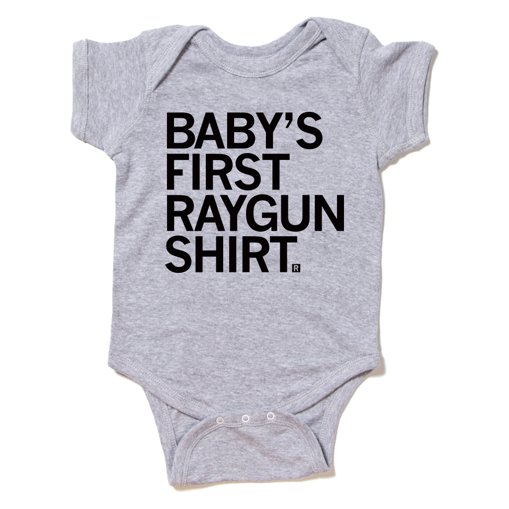 First RAYGUN Onesie - Adult & Kids T-Shirts, Sweatshirts & Hoodies apparel design preview 1