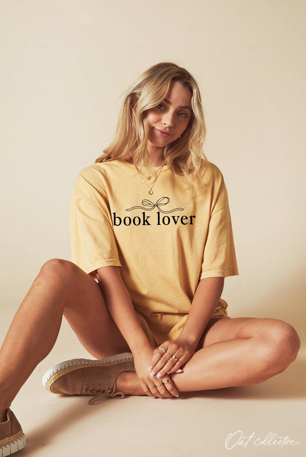 Book Lover Mineral Washed Graphic Top - Adult & Kids T-Shirts, Sweatshirts & Hoodies apparel design preview 1