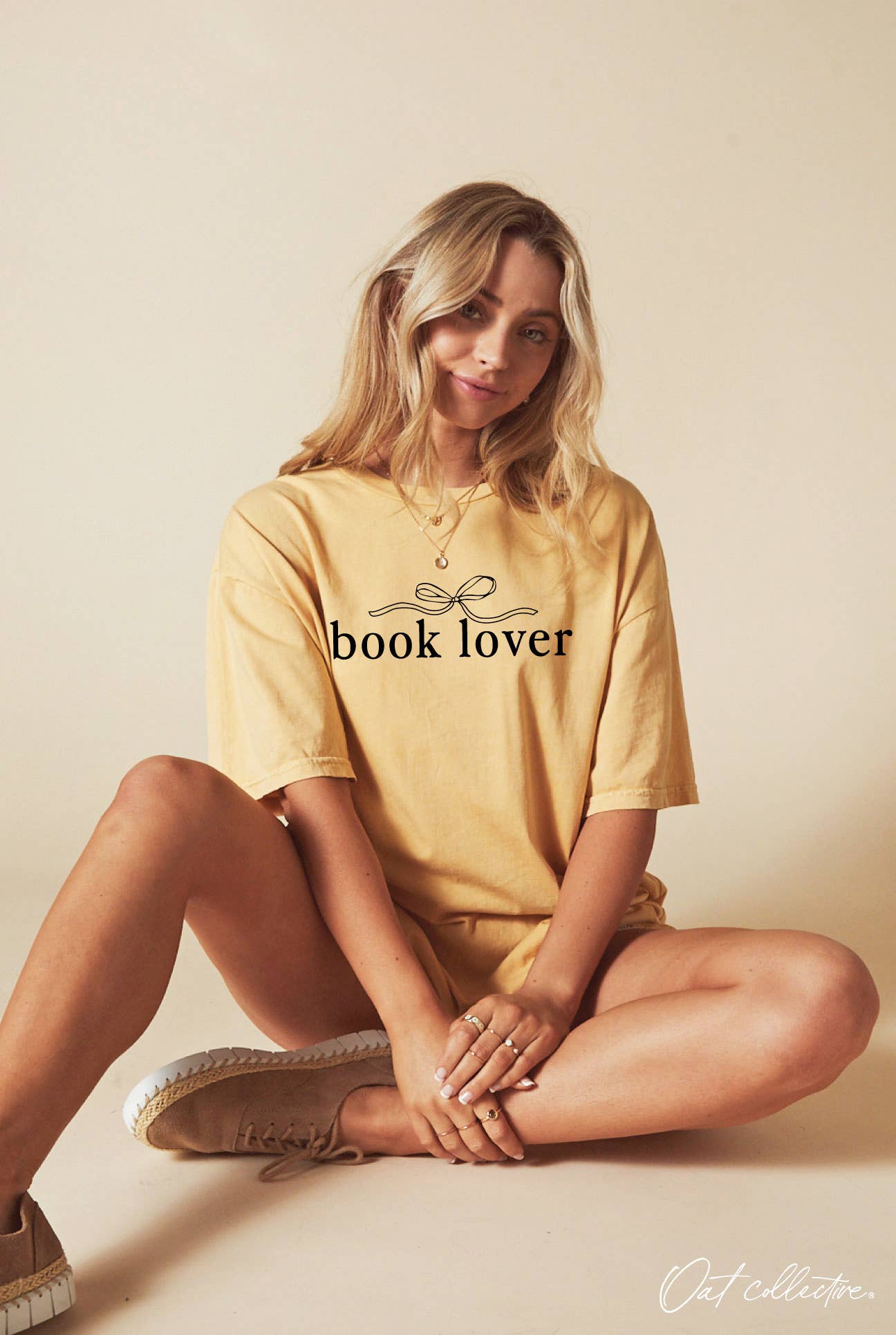 Book Lover Mineral Washed Graphic Top - Adult & Kids T-Shirts, Sweatshirts & Hoodies apparel design preview 1