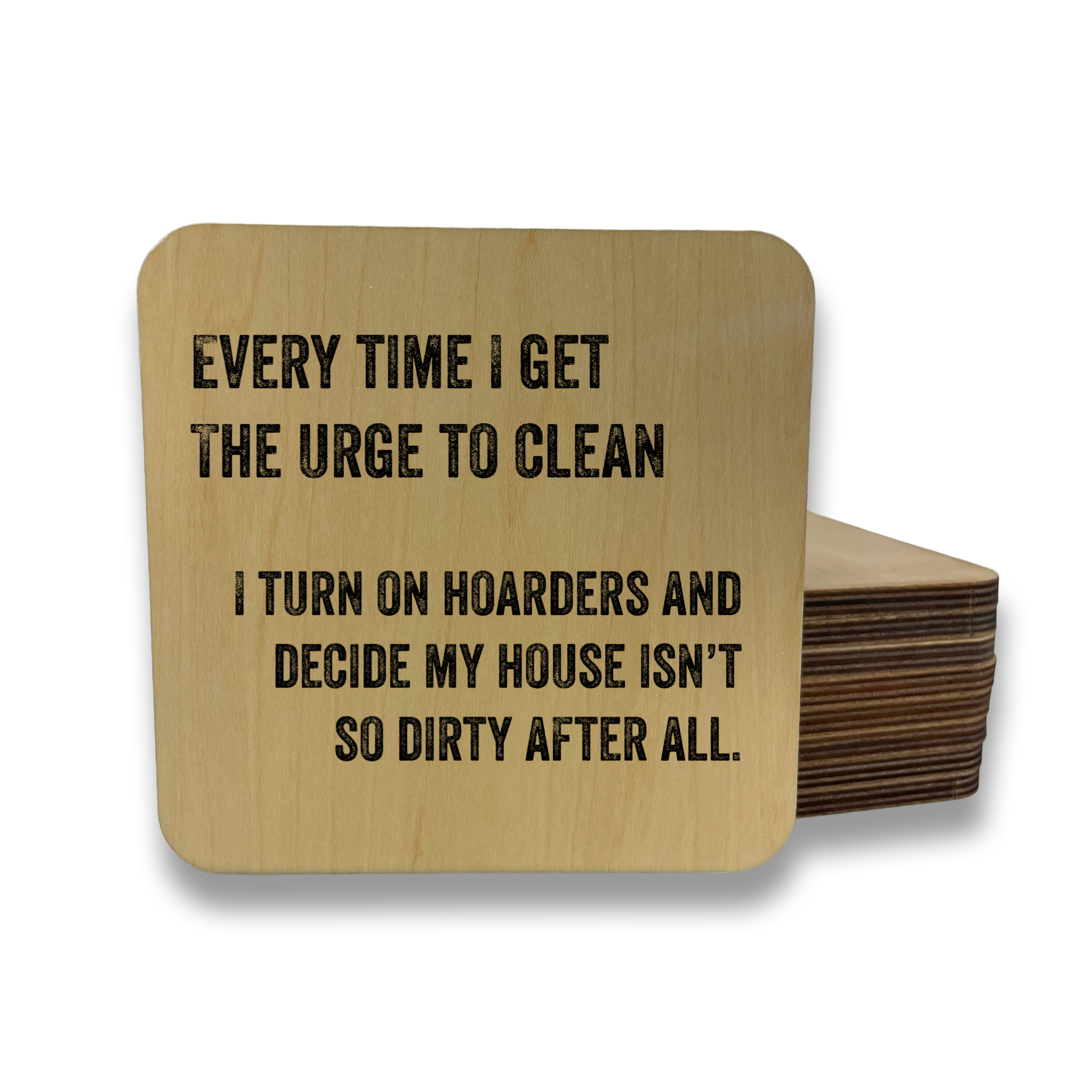 Everytime I Get the Urge To Clean Magnet/Drink - Adult & Kids T-Shirts, Sweatshirts & Hoodies apparel design preview 1