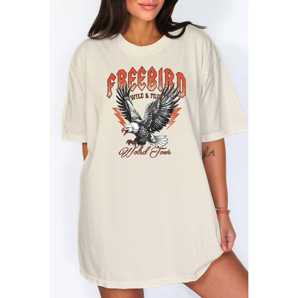 Free Bird Oversized - Adult & Kids T-Shirts, Sweatshirts & Hoodies apparel design preview 1