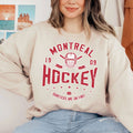 Vintage Montreal Canadiens Retro Ice Hockey Crewneck - Adult & Kids T-Shirts, Sweatshirts & Hoodies apparel design preview 1
