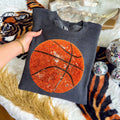 Faux Yarn and Sequin Basketball - Adult & Kids T-Shirts, Sweatshirts & Hoodies apparel design preview 1