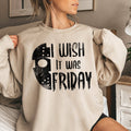 Wish It Was Friday Vintage Halloween - Adult & Kids T-Shirts, Sweatshirts & Hoodies apparel design preview 1