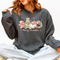 Merry Christmas, Pink Santa, Gingerbread Man, - Adult & Kids T-Shirts, Sweatshirts & Hoodies apparel design preview 1