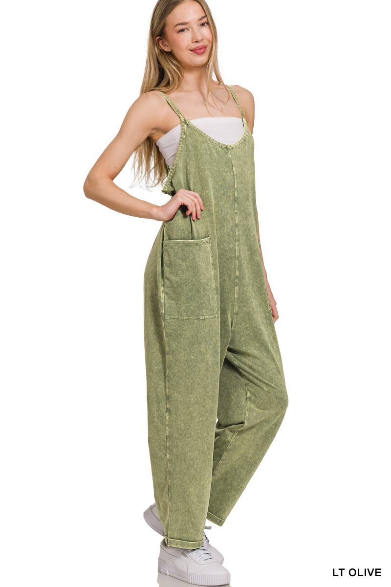 `.Washed Spaghetti Straps Overalls w/ Pockets - Adult & Kids T-Shirts, Sweatshirts & Hoodies apparel design preview 1