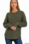 Round Neck Basic Sweater - Adult & Kids T-Shirts, Sweatshirts & Hoodies apparel design preview 1