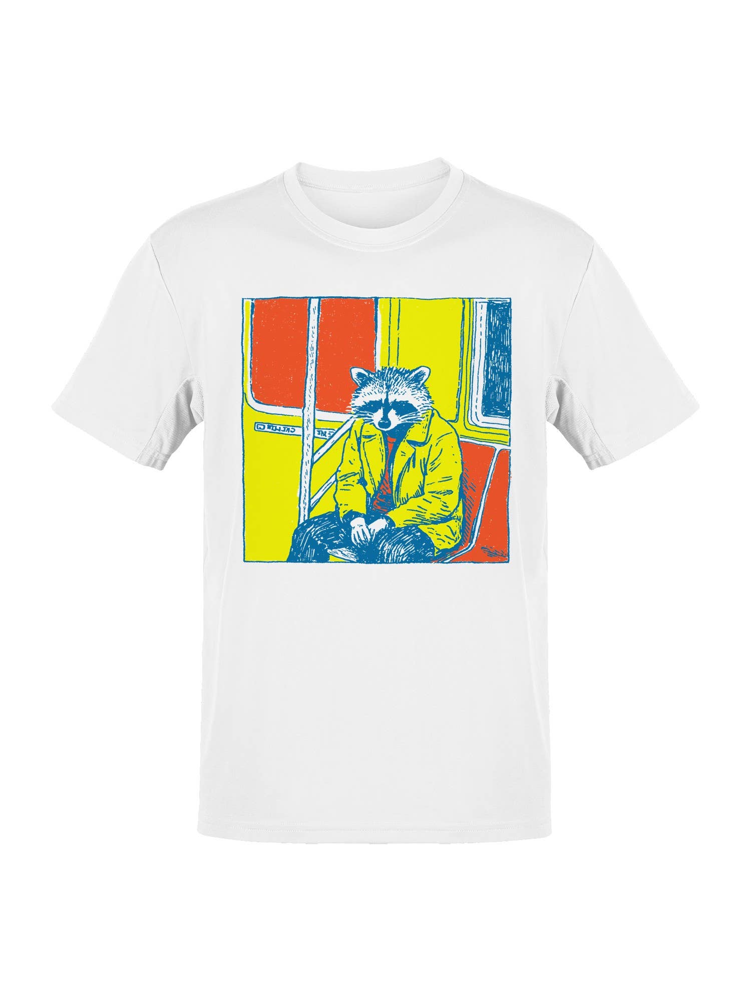 Raccoon Urban Vibes: Pop Art Men's - Adult & Kids T-Shirts, Sweatshirts & Hoodies apparel design preview 1