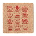 Faces of Iowa Cork Coaster - Adult & Kids T-Shirts, Sweatshirts & Hoodies apparel design preview 1