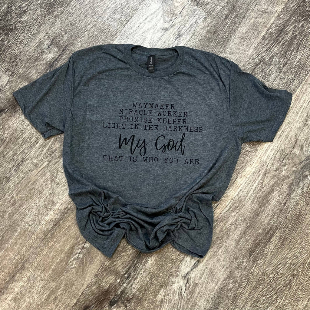 That Is Who You Are On Dark Heather Gray - Adult & Kids T-Shirts, Sweatshirts & Hoodies apparel design preview 1