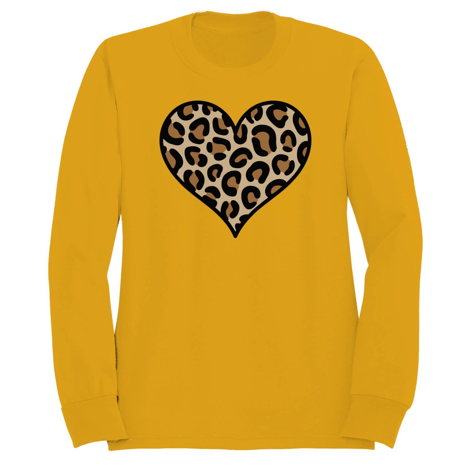 Leopard Print Wild Heart Women's - Adult & Kids T-Shirts, Sweatshirts & Hoodies apparel design preview 1
