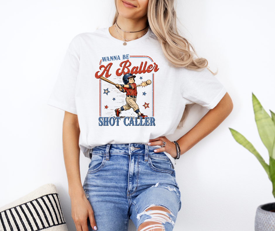 Wanna Be A Baller - Adult & Kids T-Shirts, Sweatshirts & Hoodies apparel design preview 1