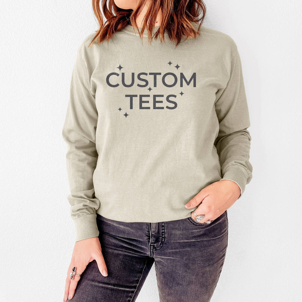 Custom Comfort Colors Name Location or Logo - Adult & Kids T-Shirts, Sweatshirts & Hoodies apparel design preview 1
