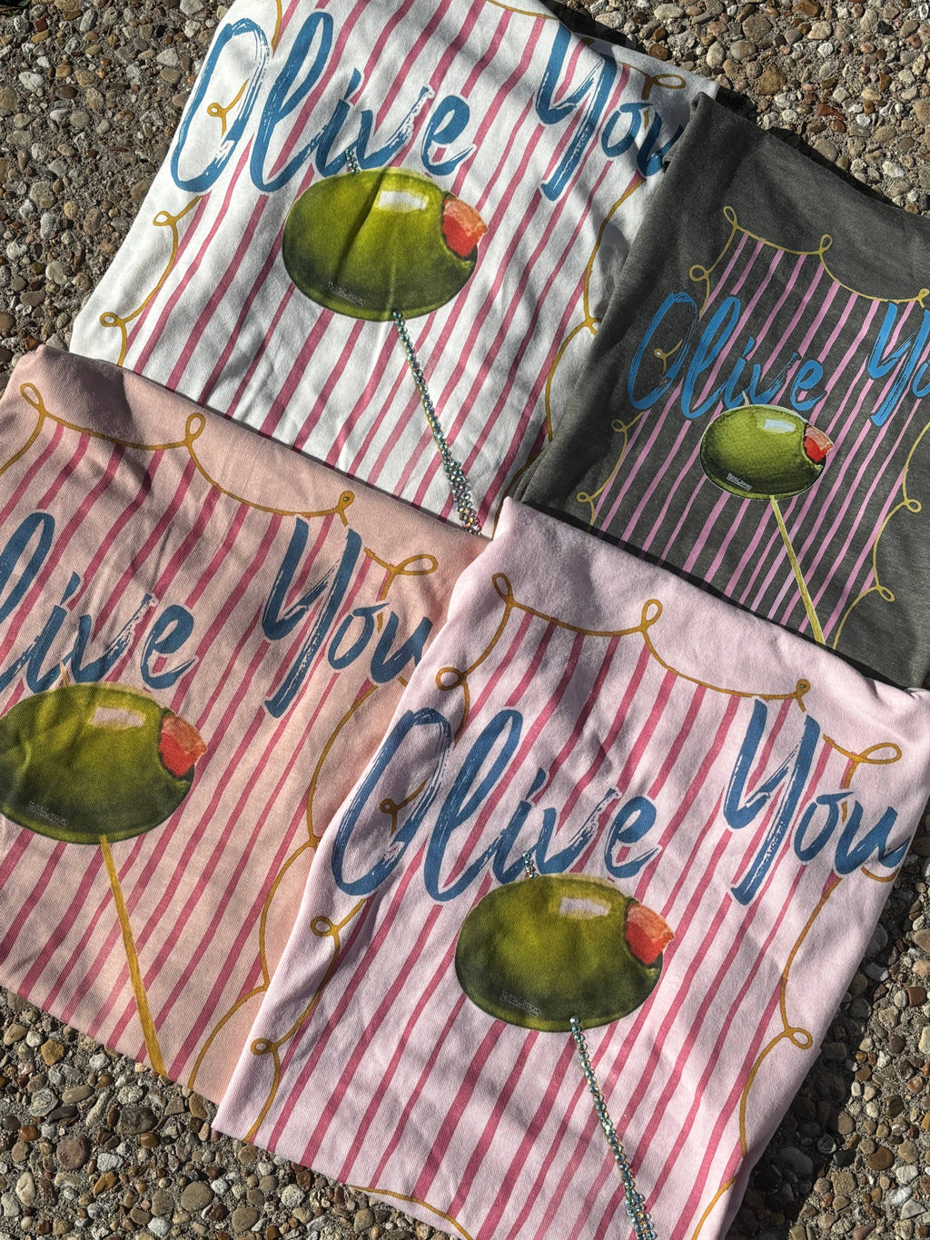 Olive You - Adult & Kids T-Shirts, Sweatshirts & Hoodies apparel design preview 1