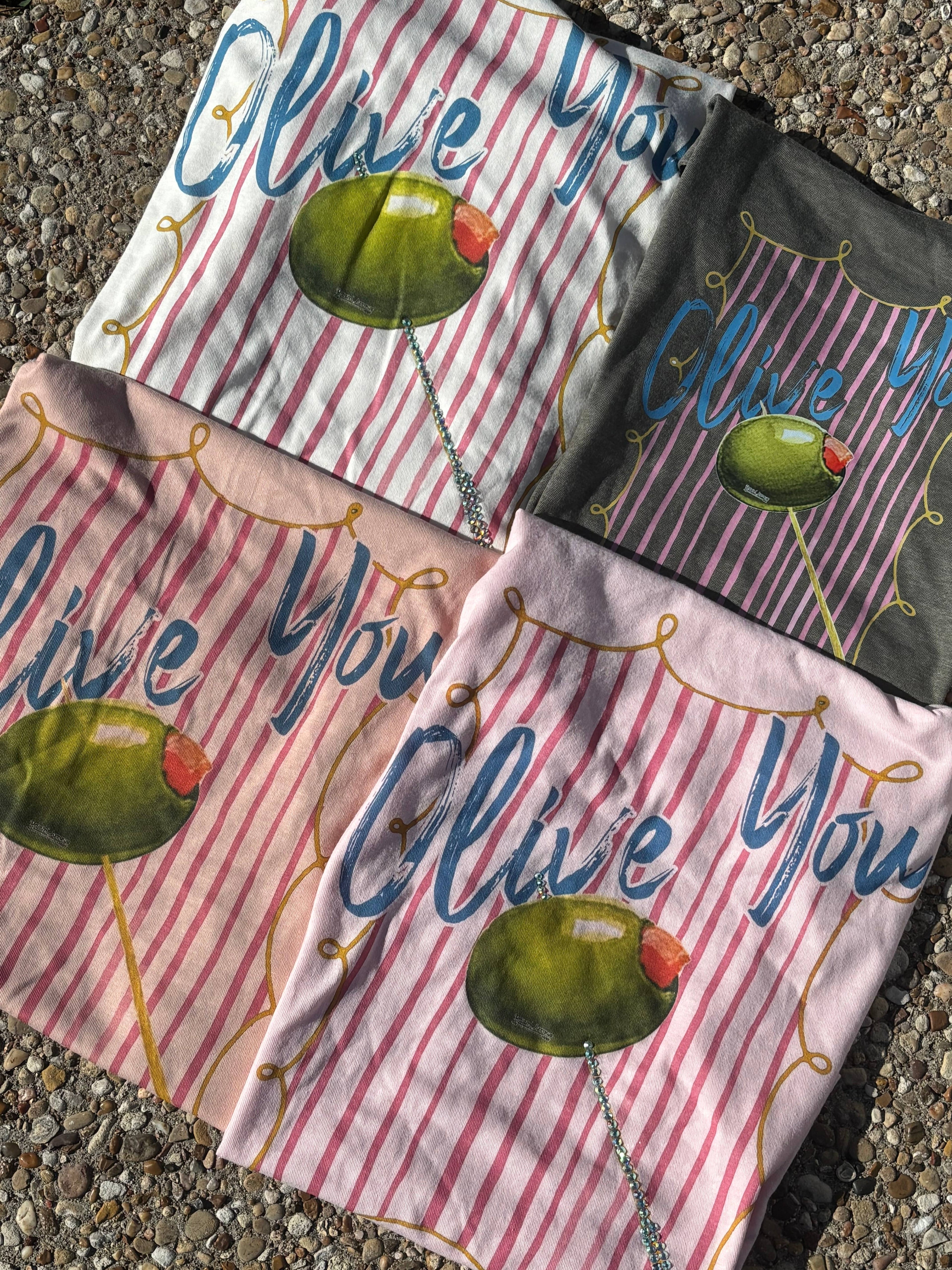 Olive You - Adult & Kids T-Shirts, Sweatshirts & Hoodies apparel design preview 1